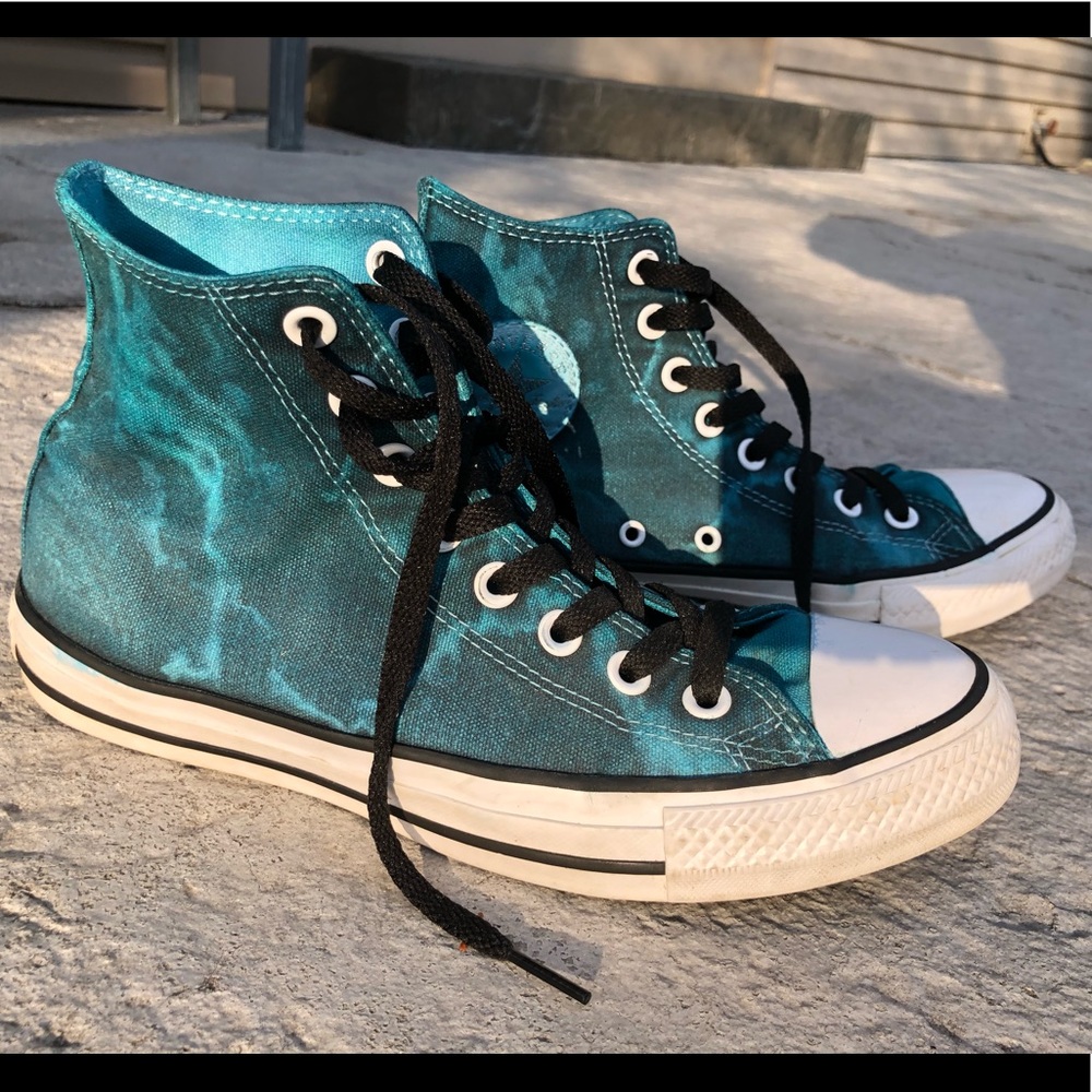 Custom Tie-Dyed Converse